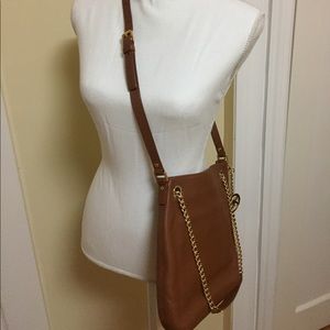 Michael Kors Leather Jet Set Chain Convertible bag